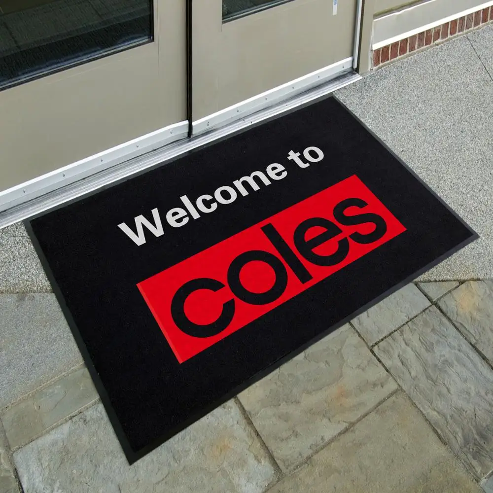 Personalized Outdoor Personalised Rubber Doormats Logo Custom Printed ...