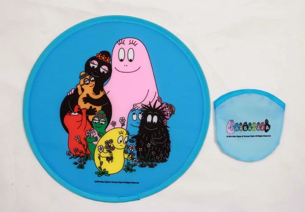 Unionpromo Custom Logo Foldable Hand Fan Fold-Up Flying Disc with Case