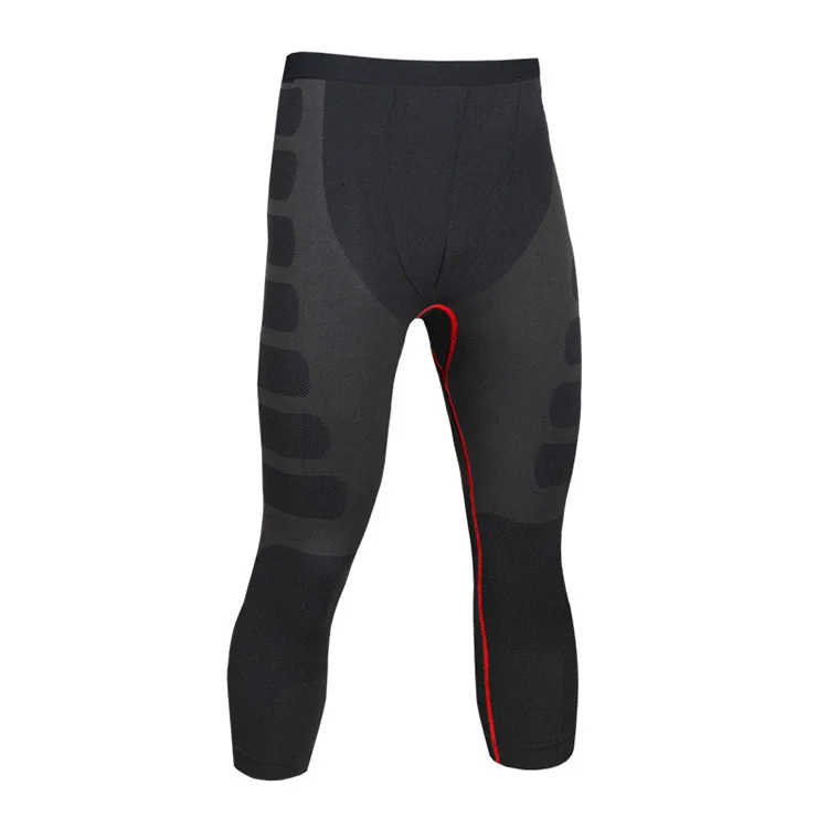 

Wholesale Running Pants Sportswear Capri Leggins Hombre Calzas Gym Tights Mens 3/4 leggings