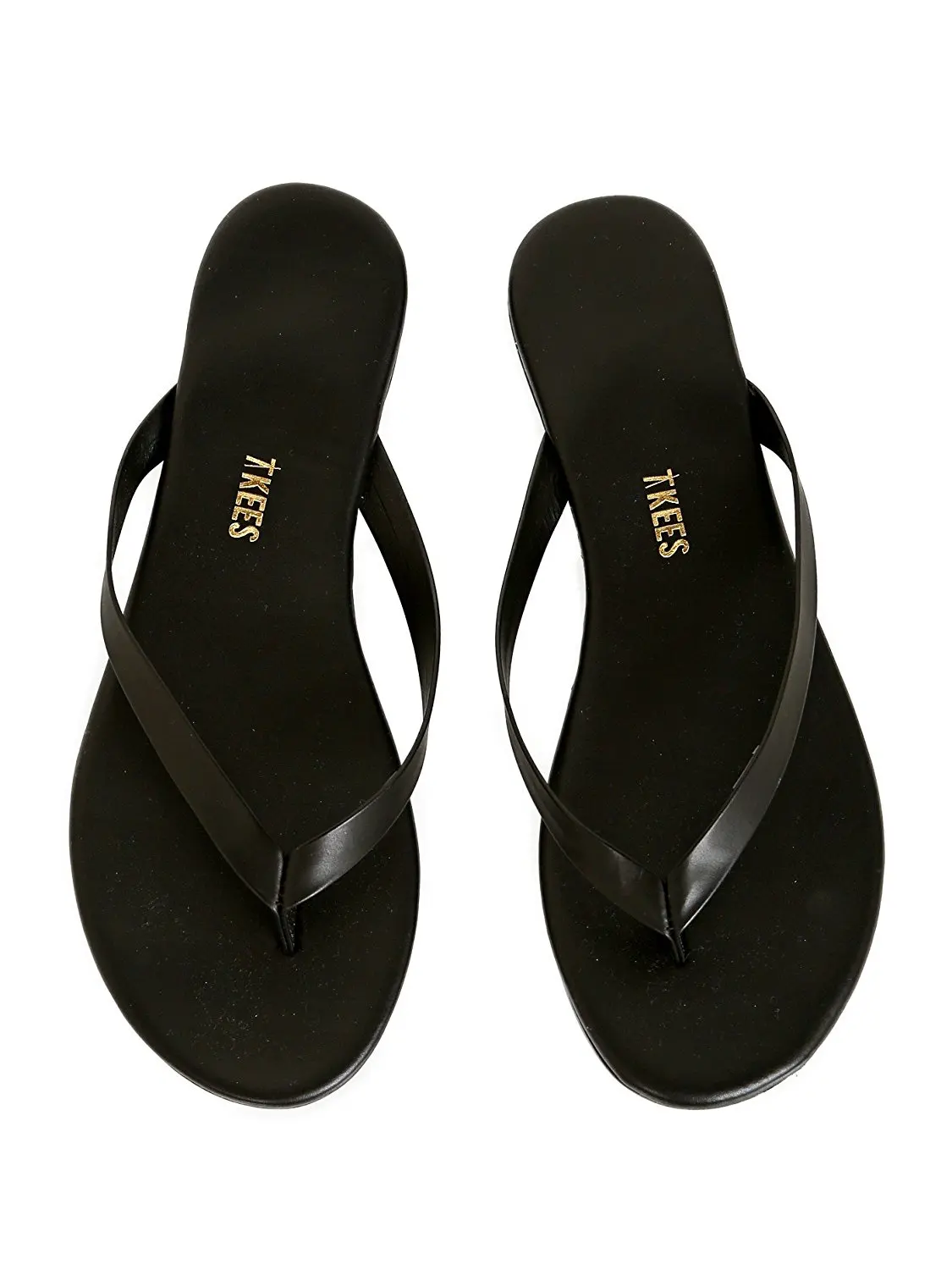 tkees black flip flops