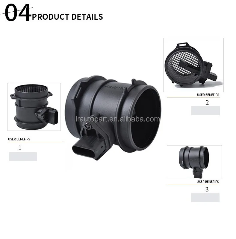 Mass Air Flow Maf Sensor Meter 0280217810 1130940048 For Mercedesbenz