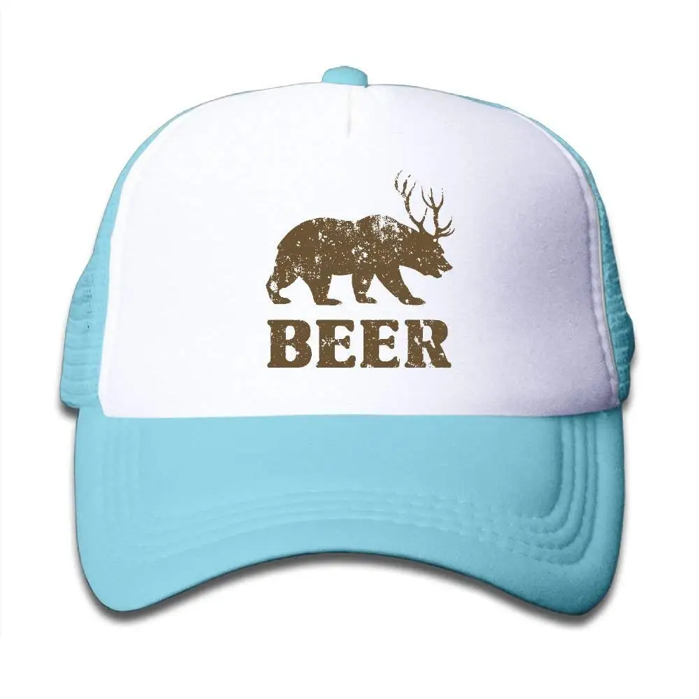 Moose Painting Girl Adult Cap Adjustable Cowboys Hats Black