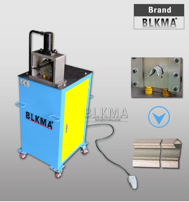 BLKMA hot sale Plate cutting machine hook code Hydraulic TDF clip cutting machine
