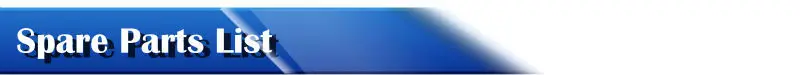 spare parts list