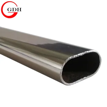 Oval Closet Rod Wardrobe Tube With Flanges
