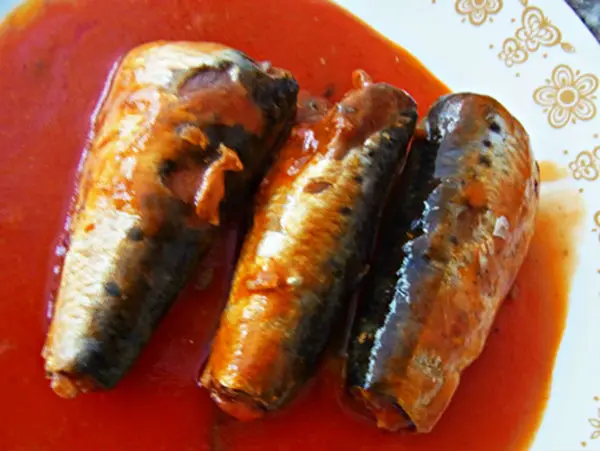 canned sardine