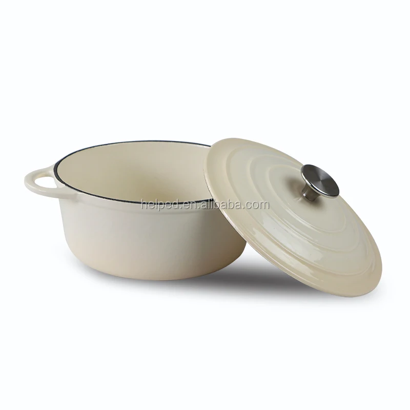 Cast Iron Pressure Cooker Stewpot White Pots Cast Iron Stewpot White Pots