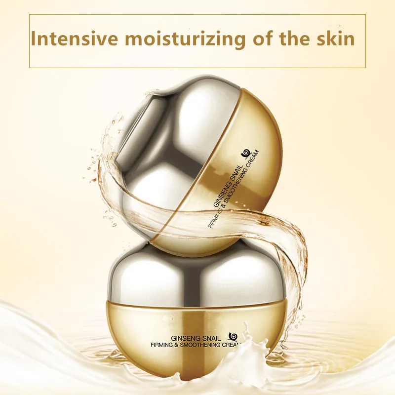 The Best Red Ginseng Worm Tight Skid Moisturizer 55g Snail Clear Face Cream Face Beauty Cream Whitening Cream For Face
