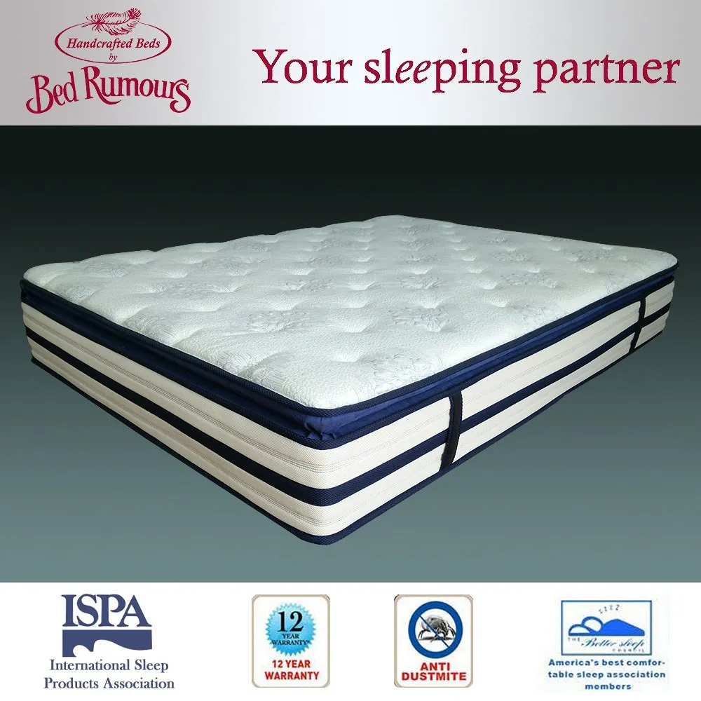 Very Firm Express Luxury Design Royal Soft Foam King Size Pocket Spring