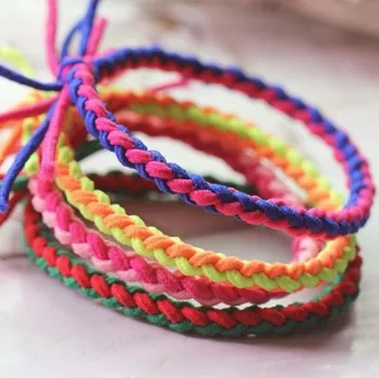 Factory Sale Colored Braided Hair Elastic Band For Lady - Buy Braided ...