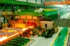 Plate continuous casting rolling machine