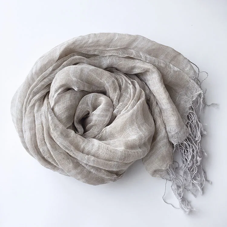 french linen scarf