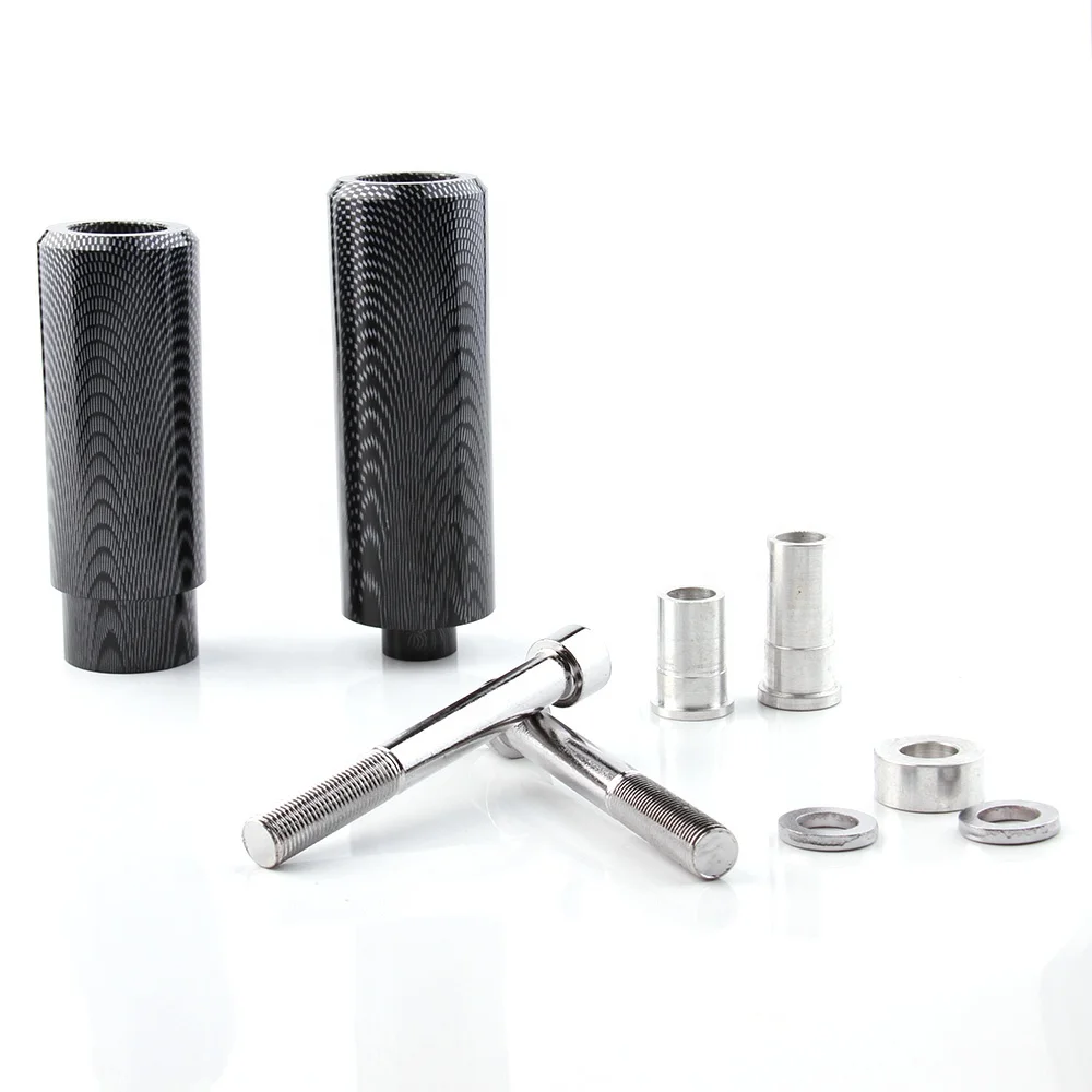 

New Carbon Motorcycle parts No Cut Frame Slider For Yamaha FJR1300 FJR 1300 2006 2007 2008 2009 2010 2011