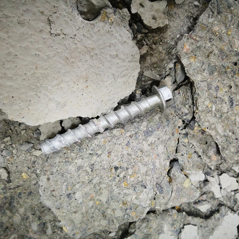 
SUS410 stainless steel self tapping concrete screw anchor bolt 