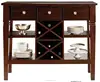 New model luxury Wine Bar Dining Server wood kitchen cabinet in China