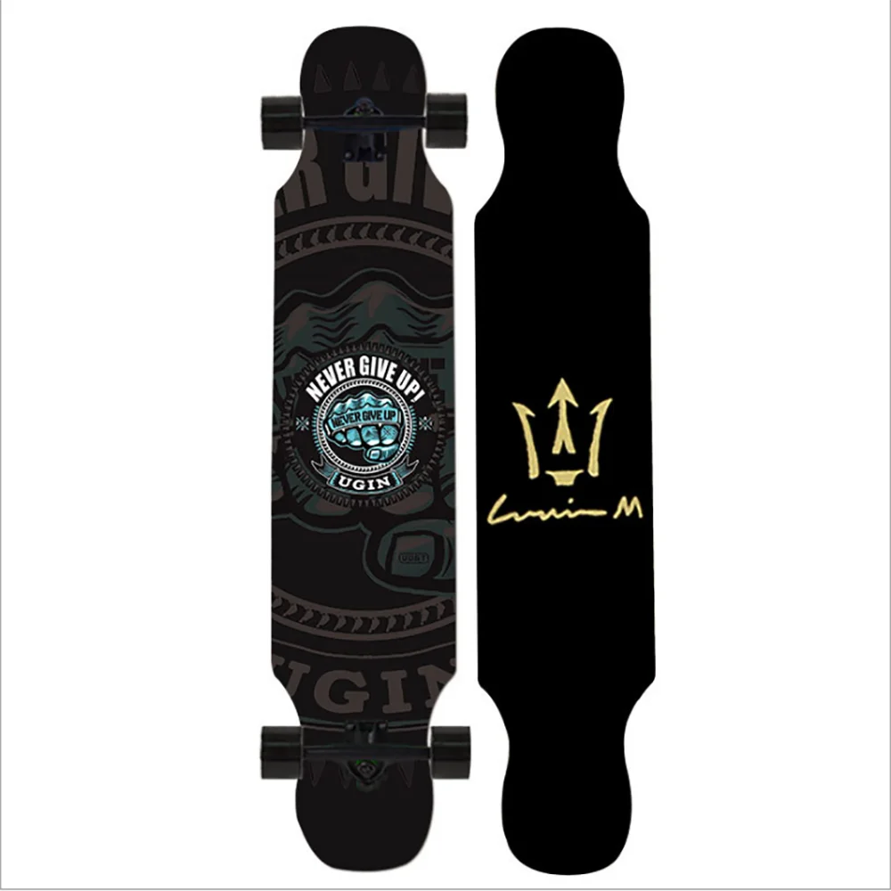 

Professional Hard Rock Maple Complete High Quality Dancing Longboard, Customized