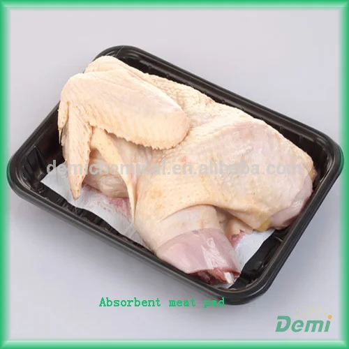 Macromolecule PE+Non-woven Absorbent Meat Fish and Poultry Pad