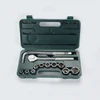 13 Pcs Universal Metric Socket Wrench Hand Complete Tool Box Set