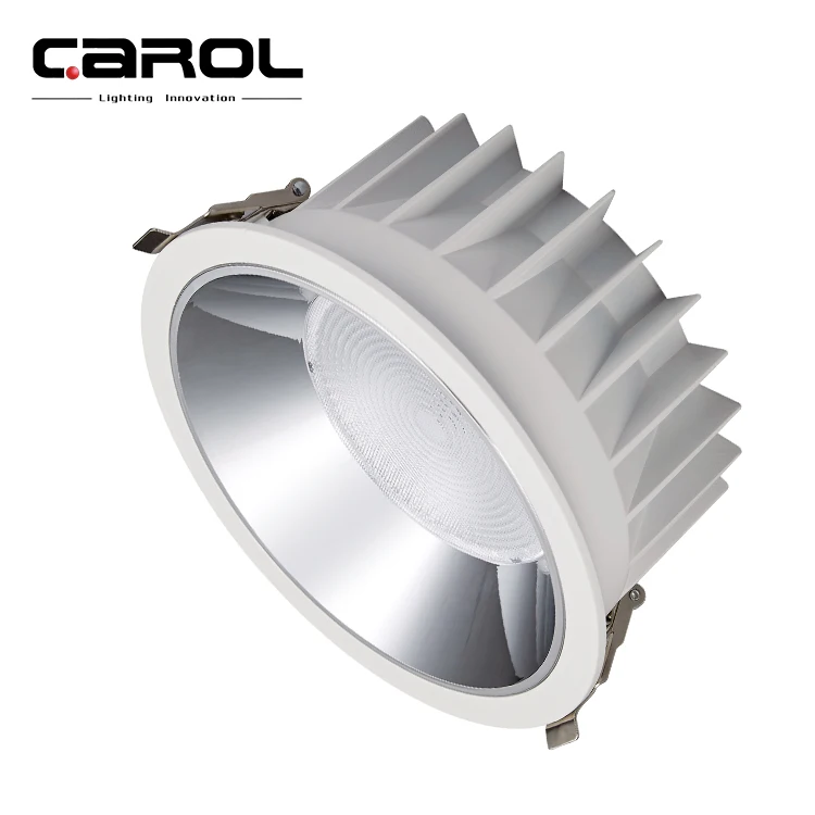 Shenzhen high quality dali 0-10v dimmable 150mm cutout recessed 30w cob led downlight cri 90 ip54 ip44