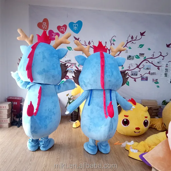 
Customized cartoon character mascot costume adult dragon costume 