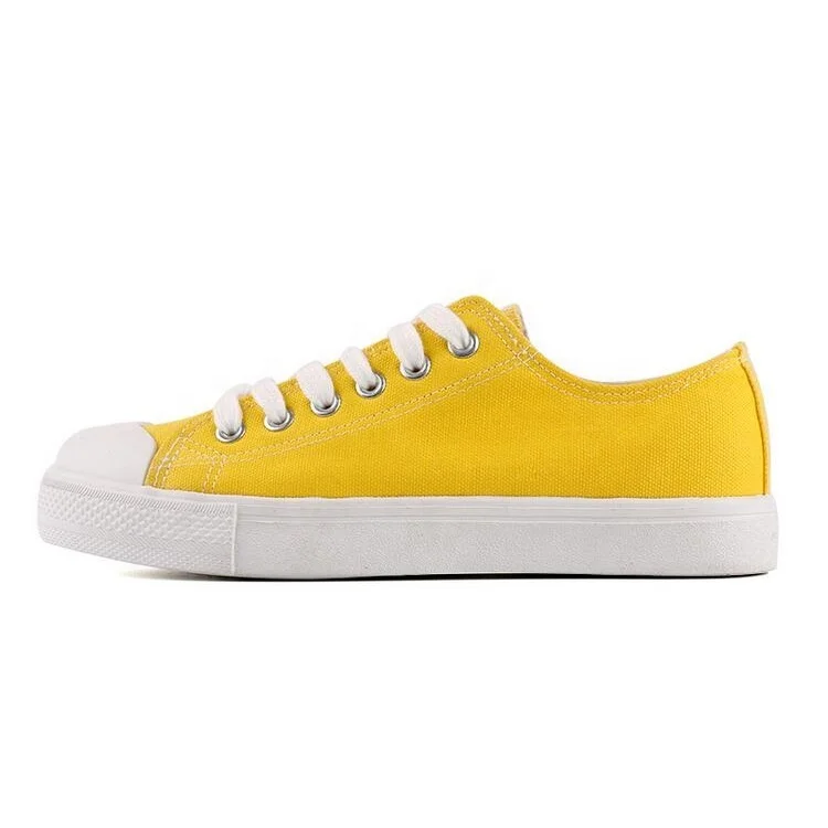 

CM8507 class simple design fashion vulcanized cheap couple lovers canvas shoes, Black,yellow,white,green,grey