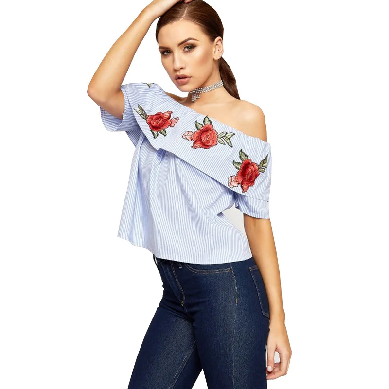 

2019 new arrival sexy women flouncing woman top