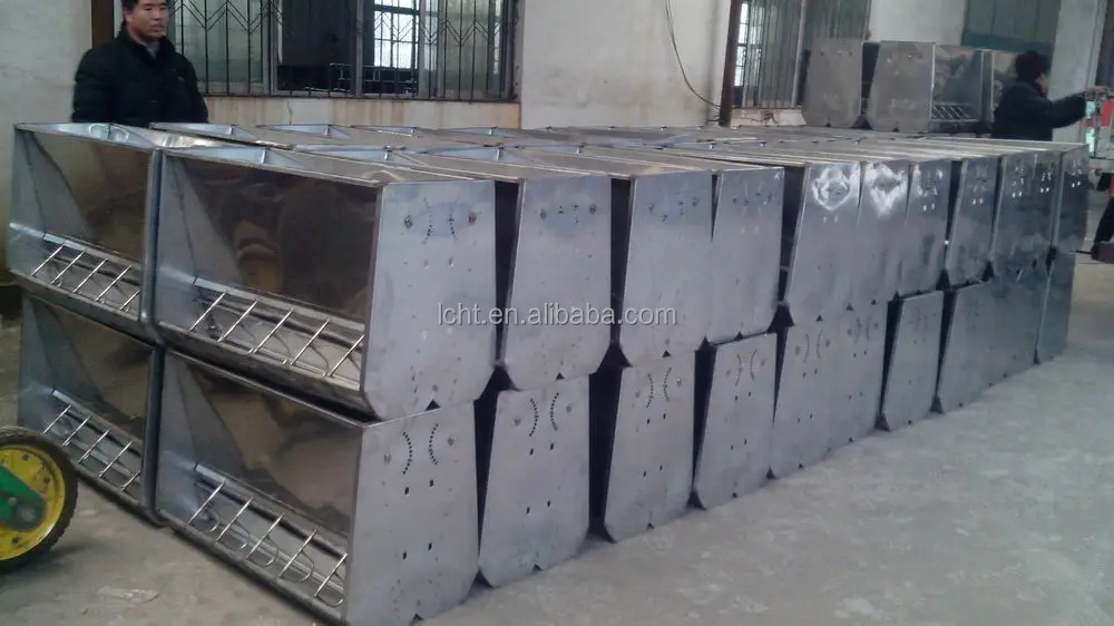 Stainless Steel Creep Feeders Piglets Feeders 280mm Pig Feeding