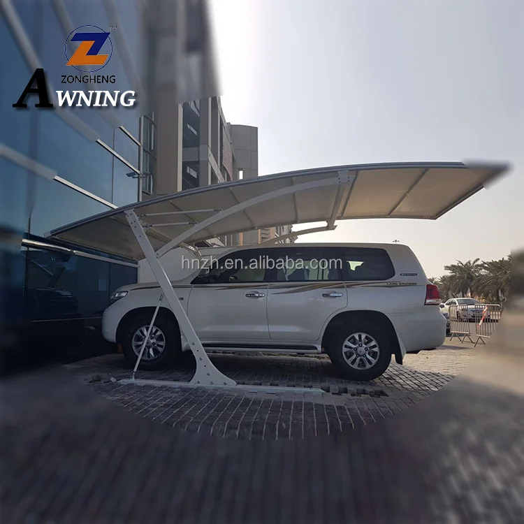 
2020 high quality modern design polycarbonate aluminum 1 car steel carport 
