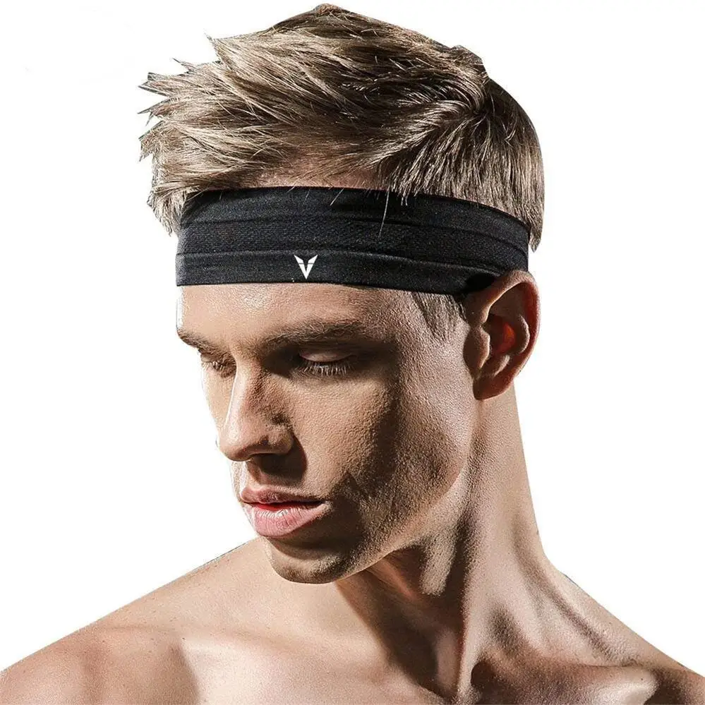 

Elastic Thin Sports Headbands Sweatbands for Running Sport Protection Yoga Gym Fitness, Black,grey,pink,purple,orange,blue,green