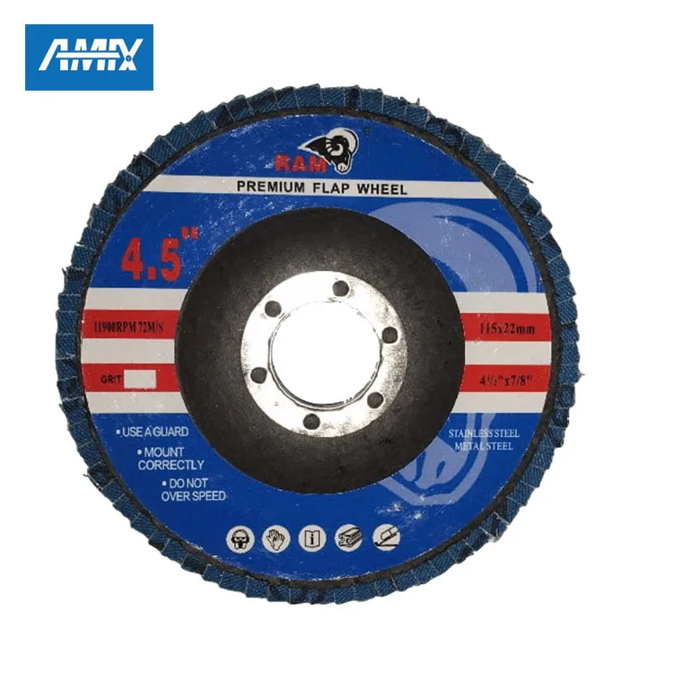 10 PC 4.5/'/'x7//8/'/' 120 GRIT Premium Zirconia Flap Disc Grinding Wheel Sandpaper