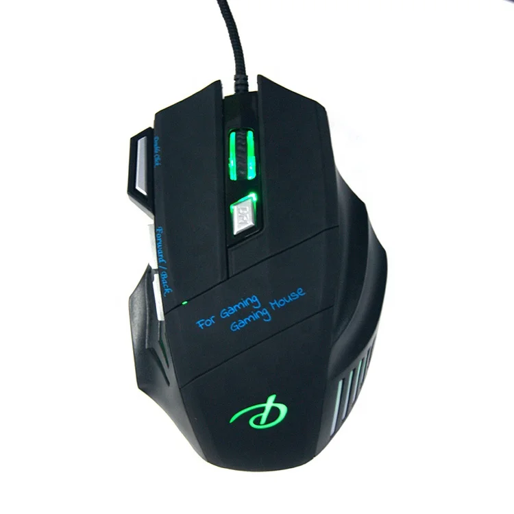 

Wired Drivers USB 7D Gaming mouse with RGB LED Light for Gaming