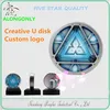 2019 Creativity mini cool flash disk ,Memory storage tool can Custom logo with USB 3.0