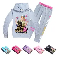 

Jojo Siwa girls hoodies cartoon sweatshirts tops clothes trousers pants outfits