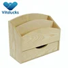 Hot sale Customized Cheap unfinished gift pine Plain Wooden Letter box
