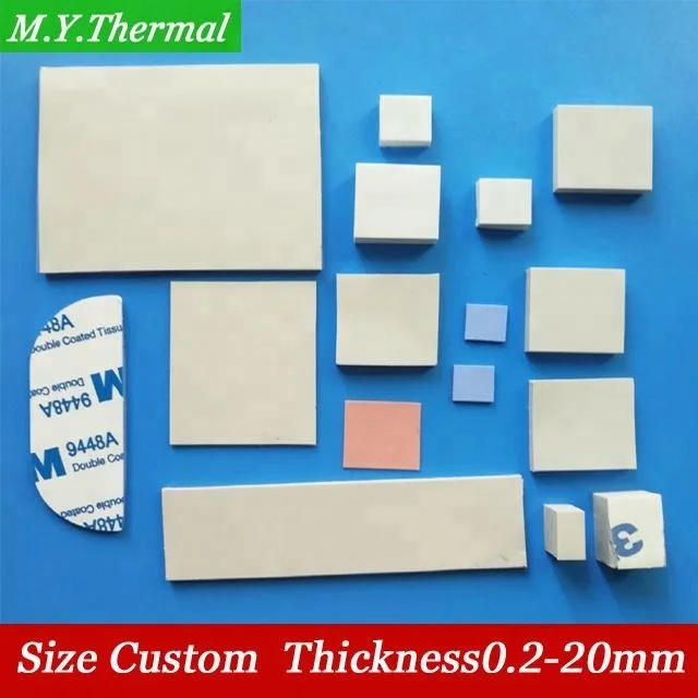 11w Thermal Conductive Graphene Silica Adhesives Gel Pad,Thermal Pad
