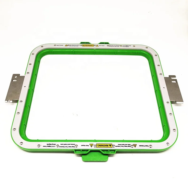 

11x13" mighty hoop for Tajima 495mm , Magnetic Frame Tajima Embroidery hoops Apparel Machine Parts, Green