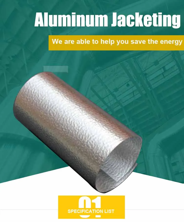 0.4mm Stucco Embossed Aluminum Jacketing With Surlyn Polymers,Tank