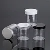 empty food container PET plastic jar 250 ml cosmetic cream jars 250g clear pet 68 caliber PP cap 8oz plastic jar