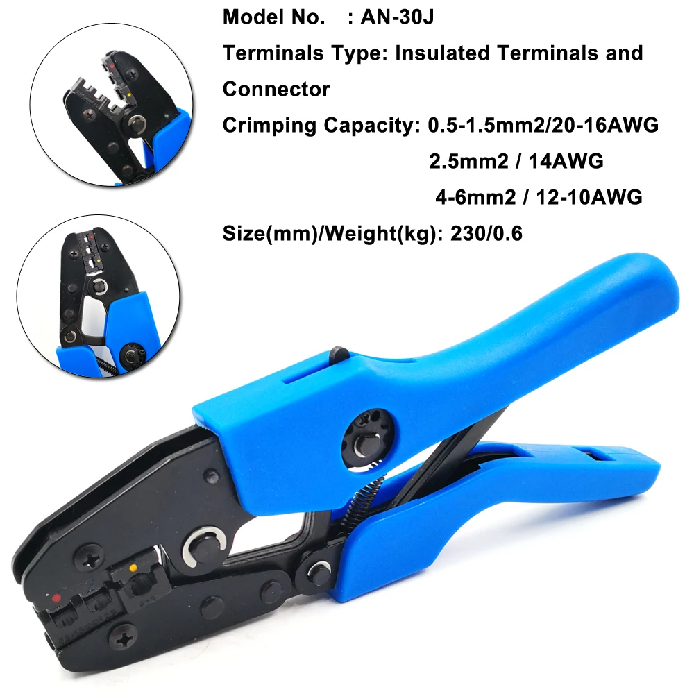 Hand Industrial Crimping Tool An-30j Manual Lugs Crimper Plier - Buy ...