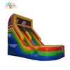 customized commercial inflatable water dry slide with pool for party rental