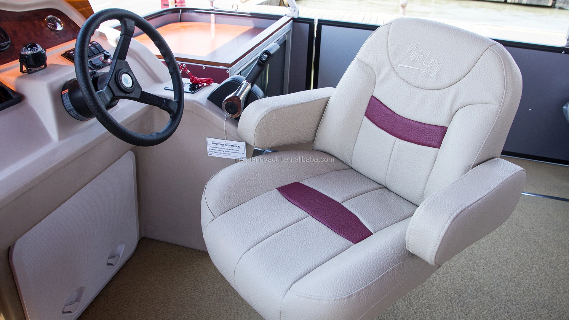 
2019 large business yacht tourism water bus Aluminum 30 passenger boat 