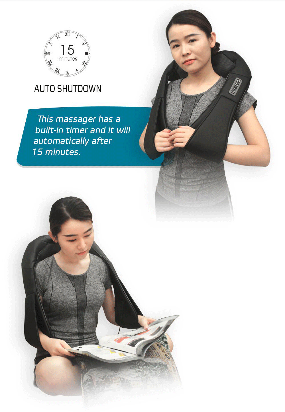 Pulsating Fine Life Back Massage Pillow For Car And Home Buy Head