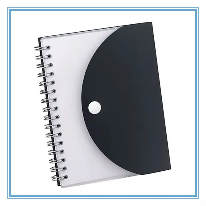 Plastic Cover A5 Insert For Die Cut Spiral Notebook Buy Spiral