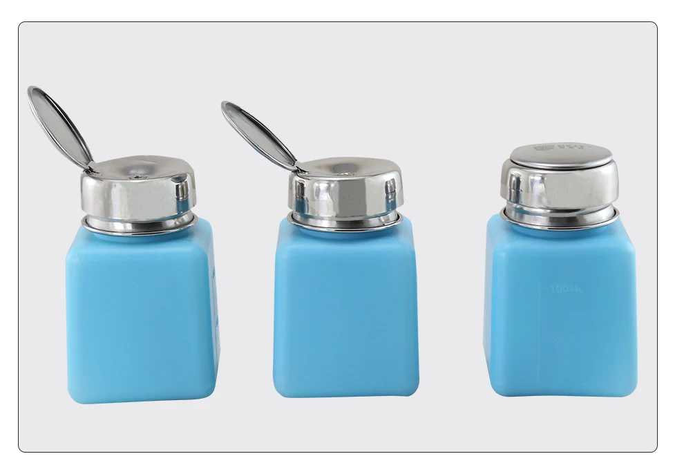 ESD plastic Alcohol Dispenser bottle 200ML/100ML optional