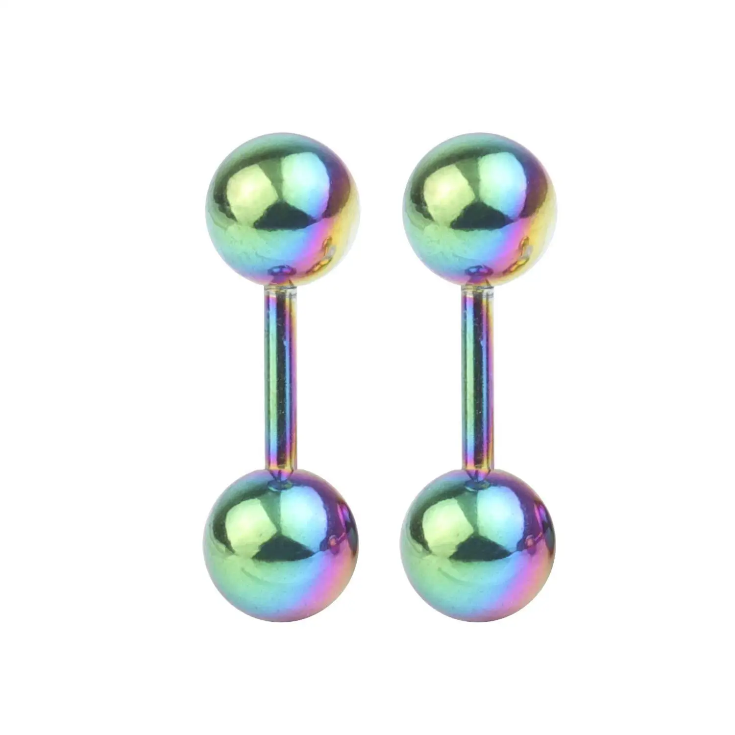 Body Piercing Jewellery Flexible No Ceum Half Ball Dome Tongue