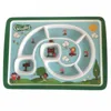 Funny game 100% melamine kids' dinner tray divided dinner plate