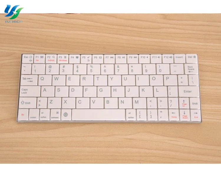 
Chocolate Key Bluetooth Keyboard For 7 Inch Tablet Without Number Pad 