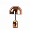 Wholesale mirrored iron shade custom table lamp modern design stock LED desk lamp for hotel ETL32018