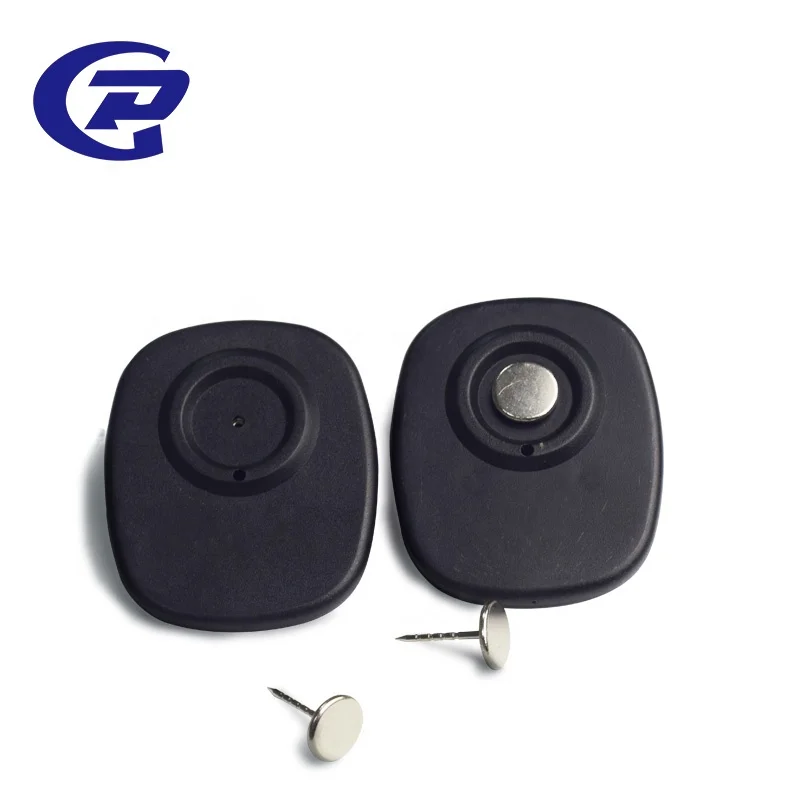 
RUNGUARD EAS Anti Theft RF 8.2 MHz Clothing Security Mini Square RF Hard Tags 