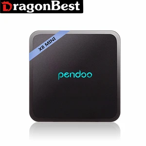 android 7.1 tv box Pendoo X8 Mini S905W 1G 8G Set top box quad core high quality 4K full hd Player set top box wifi